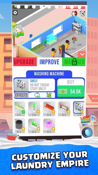 Idle Laundry游戏图1