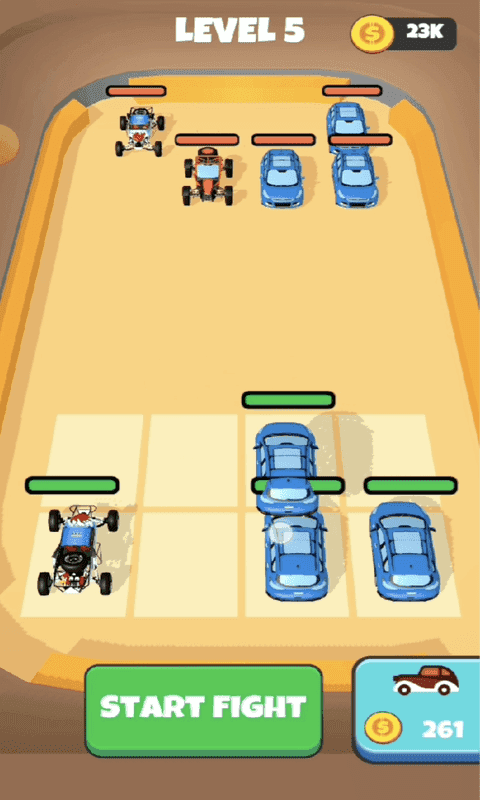 合并赛车大战游戏图1