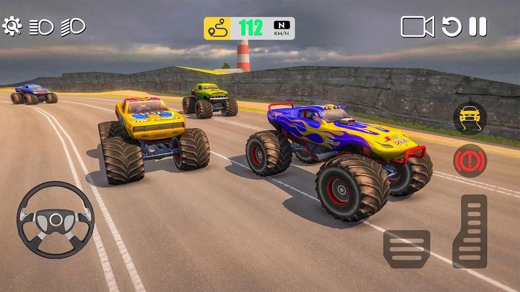 怪物卡车特技驾驶模拟器（Monster Truck Stunts Driving Simulator）图2