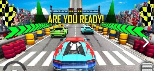 Classic Car Crazy Stunts Racing最新版图2