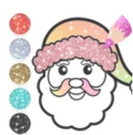 圣诞节填充色游戏图标