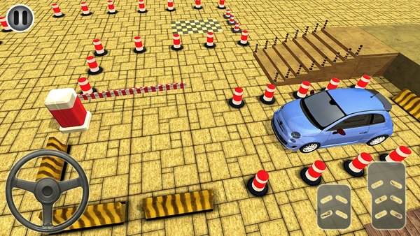 现代汽车驾驶停车场3d(New Modern prado Parking)图1