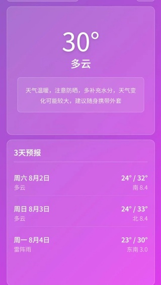 驰迈数字天气软件图3