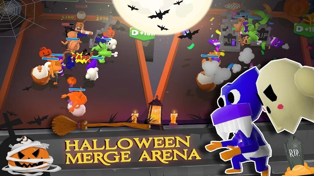 万圣节合并蓝色怪物（Halloween Merge: Blue Monster）图3