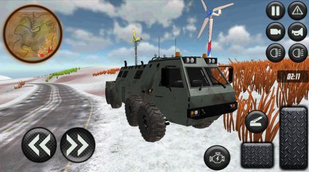 雪地8x8越野卡车（Truck Offroad 8x8 Snowy）图3