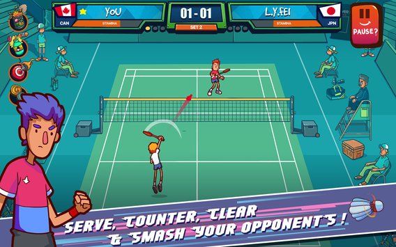 SuperStickBadminton游戏图3