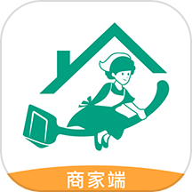 轻洁到家商家端app图标