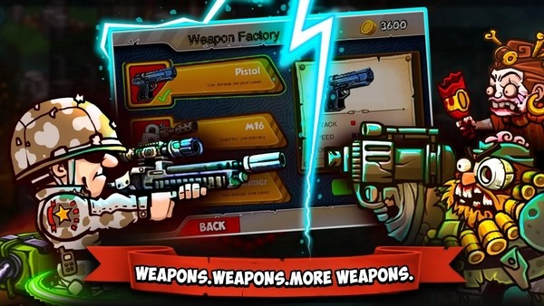 Commando Vs Zombies游戏图1