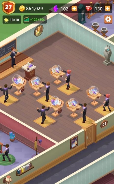 放置魔法学校