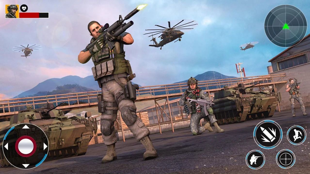 特种兵的野外突击战（Offensive Combat Shooting）手游图1