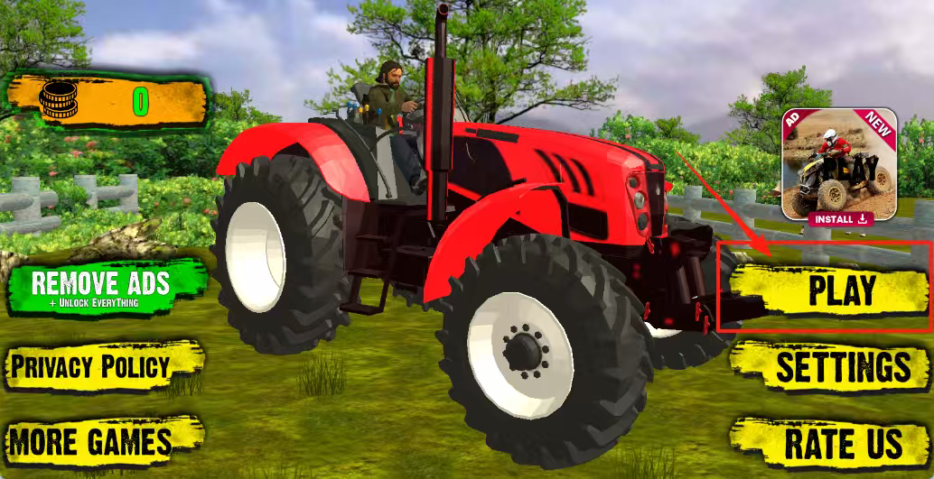 Real Tractor Trolley Cargo Farming Simulation Game手游
