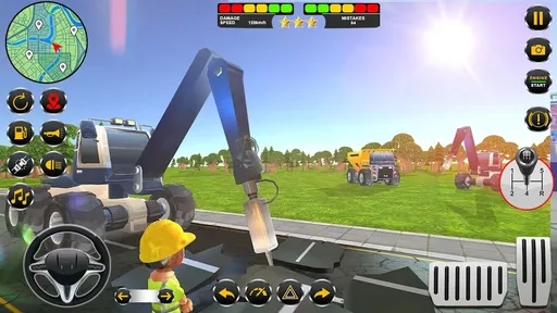 Detailed City Road Construction游戏图3