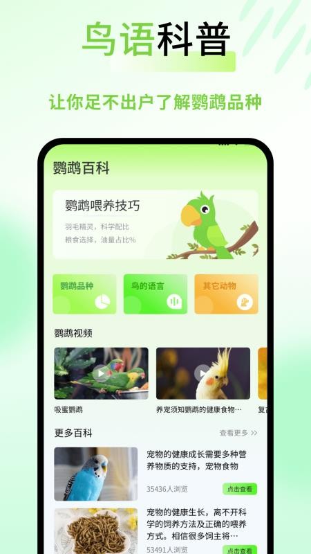 鹦鹉语言翻译器app图1