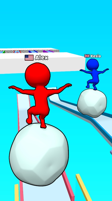 3D雪地竞速（Snow Race）游戏图3