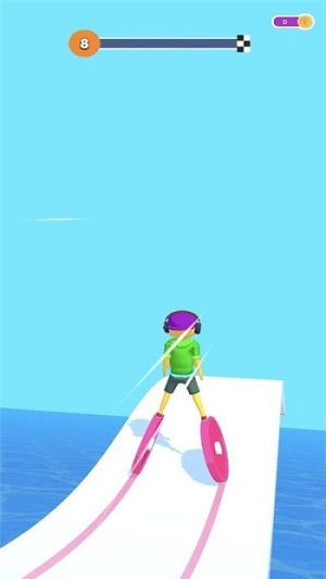 高脚轮滑（High Skates!）游戏图2