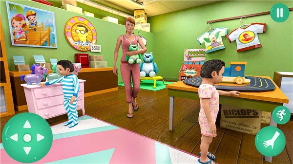 Twin Baby Realistic Simulator手游图1