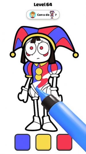 Coloring Digital Circus游戏图2