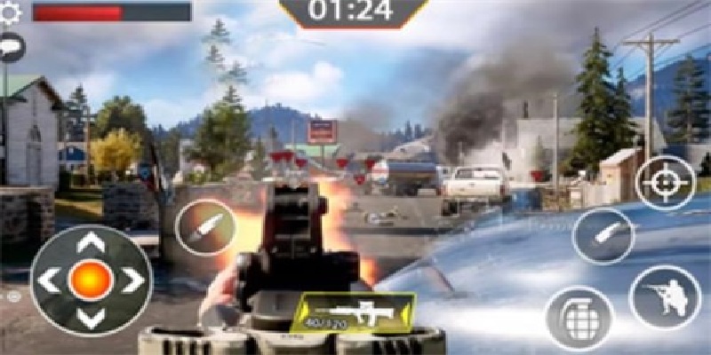 Offline Commando: Gun Games游戏图3