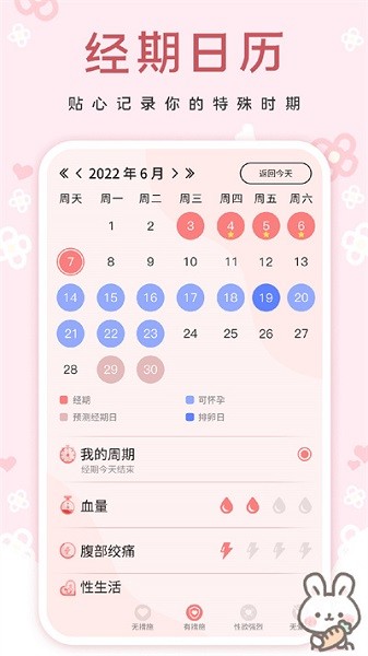 姨妈小日历app图2
