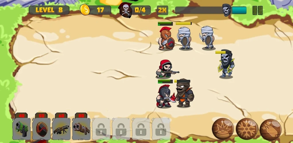 斯巴达勇士：英雄冲突（Warrior of Sparta: Hero Clash）游戏图2