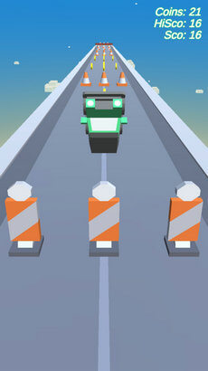 汽车天空跑最新版图3