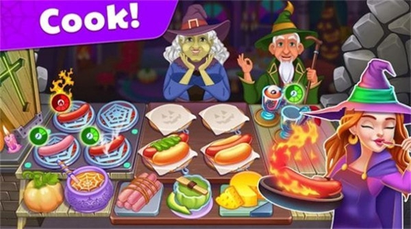 万圣节模拟烹饪（Halloween Fever）游戏图3