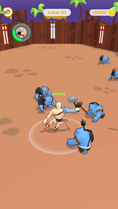 拖动武器战斗（dragweaponfighter）游戏图1