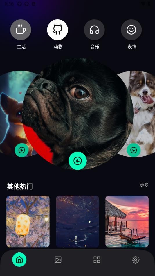 拣爱壁纸软件图1