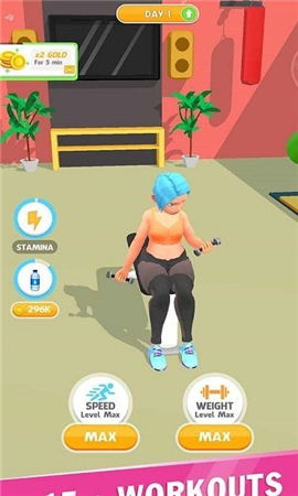 Idle Workout Fitness游戏图3