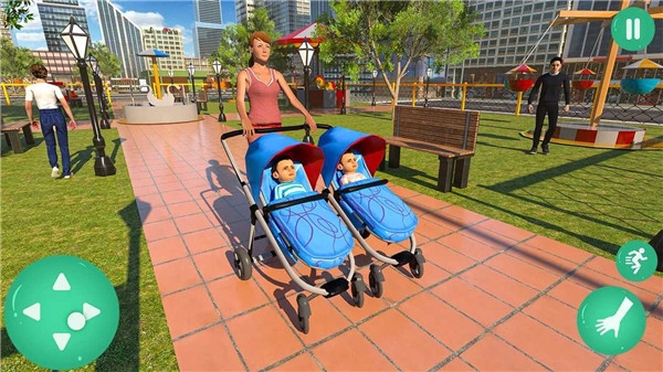 Twin Baby Realistic Simulator手游图2