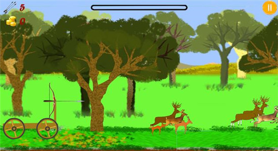 弓箭射击捕猎鸟类（Bird Hunting）游戏图1