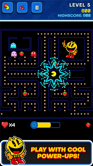 吃人豆游戏(PAC-MAN)图1