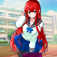 动漫高中女生斗士游戏(Anime High School Girl)图标