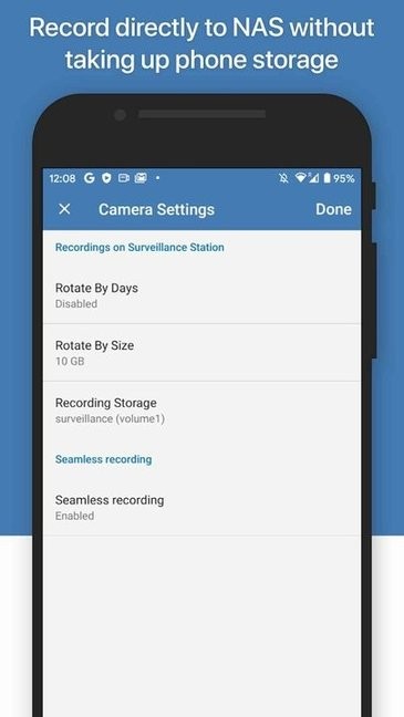 Synology LiveCam app图3
