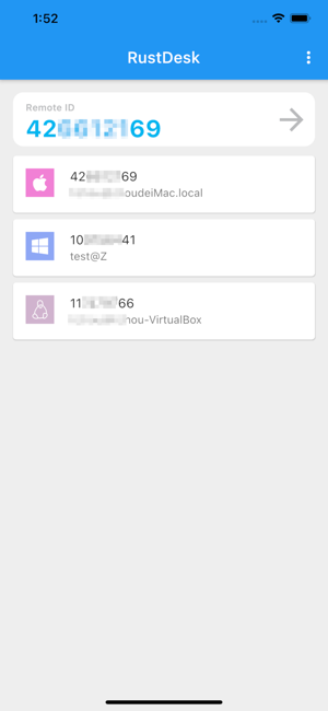 RustDesk app图2