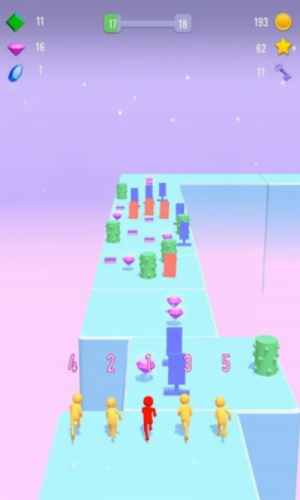 移动之路3D趣味竞赛（Moving Road 3D: Fun Race）图3