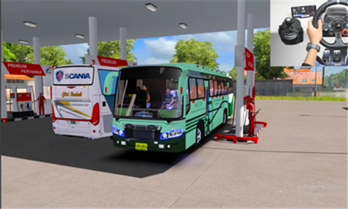 巴士驾驶员模拟器（Bus Simulator Free Driving: Offroad Adventure）图2