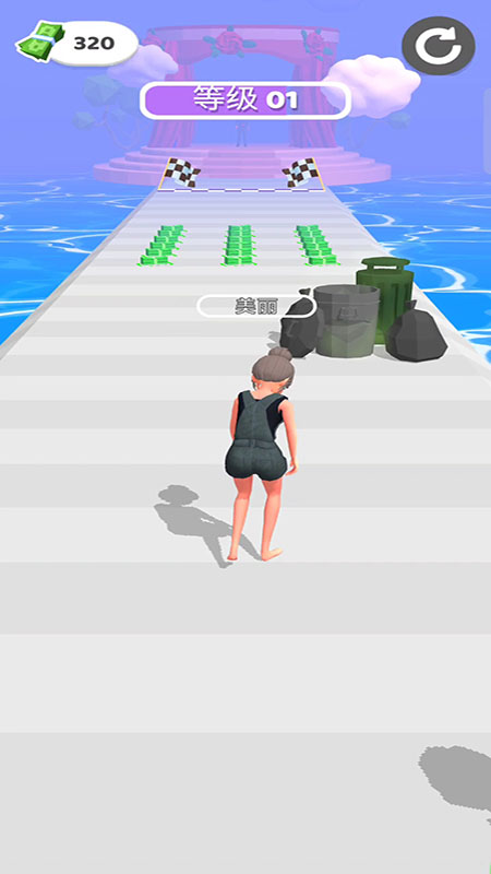 小姐姐跑跑跑游戏图3