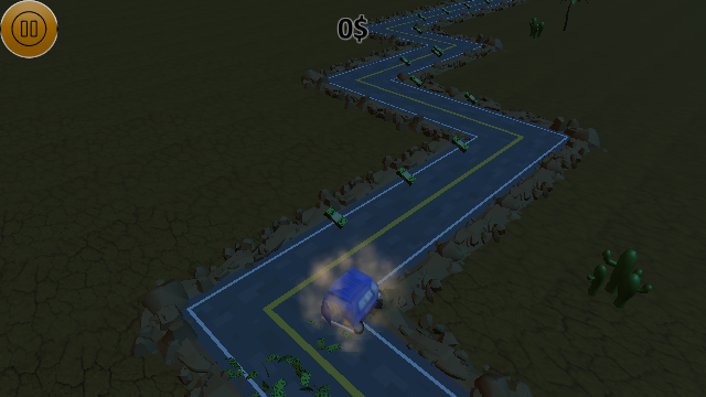 Mini car zigzag - Car drifting游戏图1