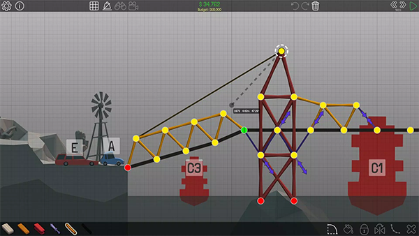 Poly Bridge游戏图3