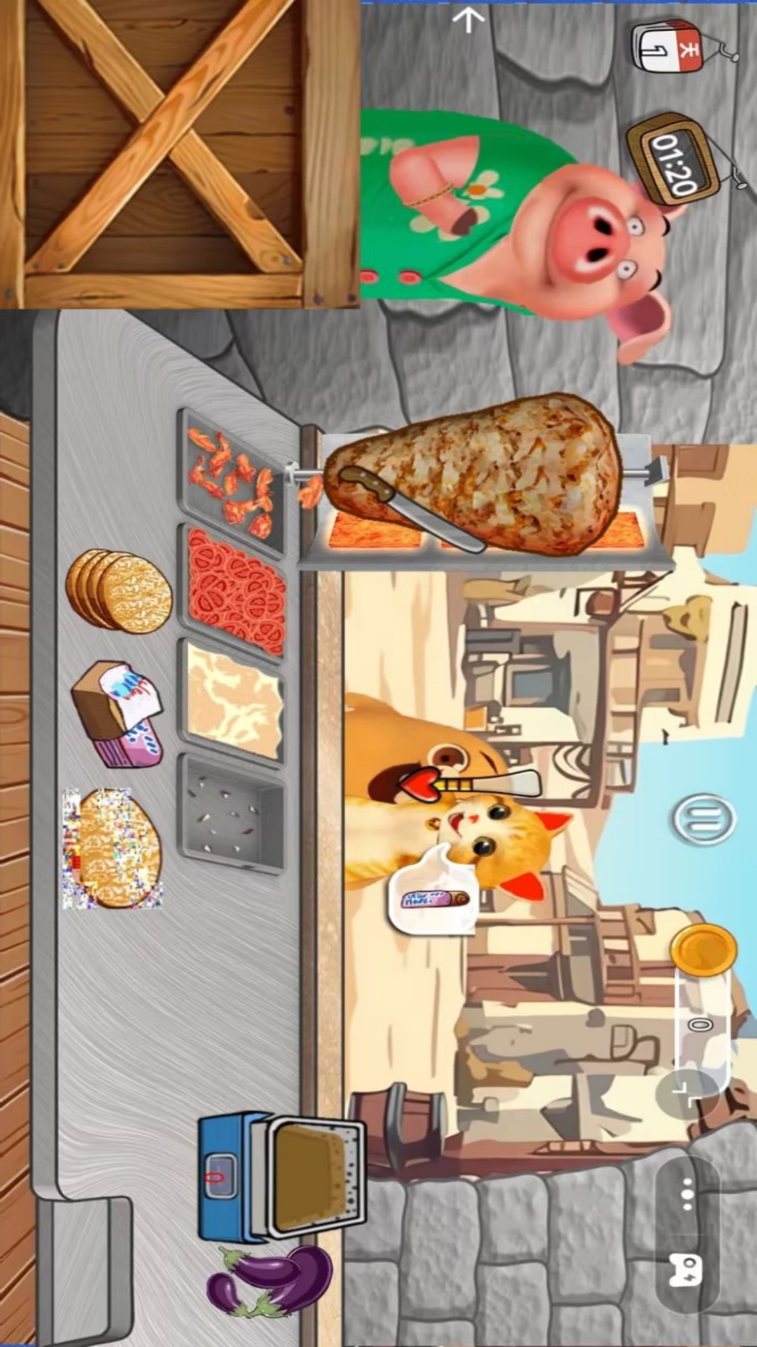 吃饭餐厅3D游戏图3
