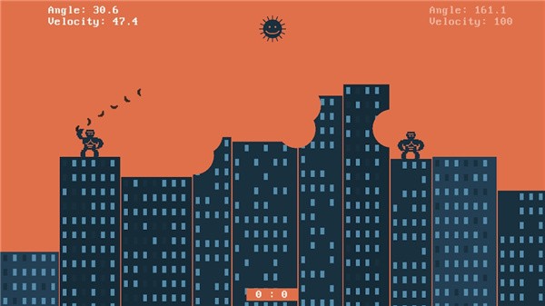 复古大猩猩火炮（Retro Gorilla Artillery Game）图2
