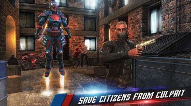 飞行英雄机器人城市救援（Flying Hero Robot：City Rescue）图1