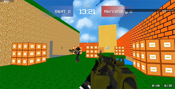 Blocky Combat SWAT游戏图3