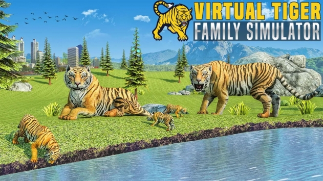 虚拟老虎家族模拟器（Virtual Tiger Family Simulator）图2