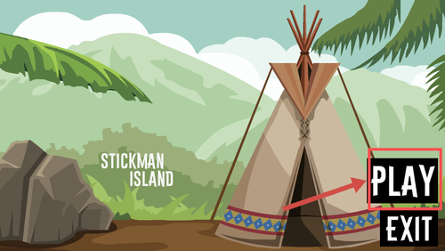火柴人逃离岛屿(Island Stickman)图1