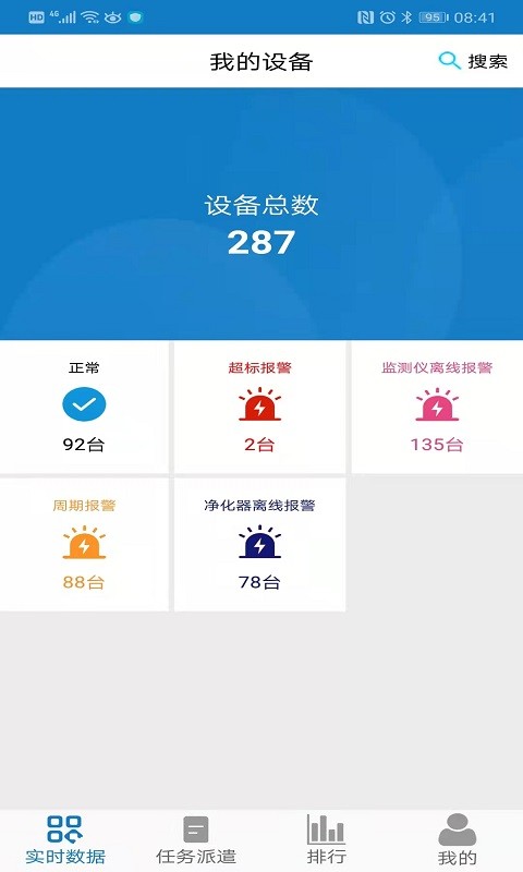 智慧油烟监测监管端app图3