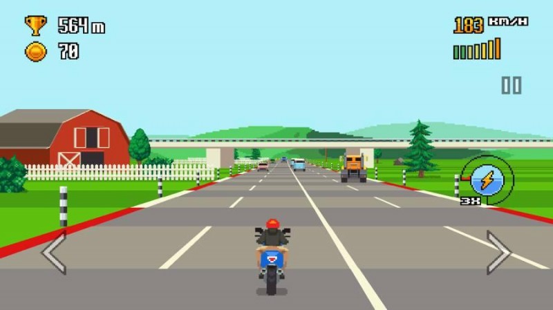 复古公路（Highway）游戏图2