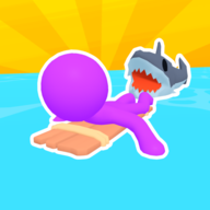 游泳躲鲨鱼(SharkySwim)图标