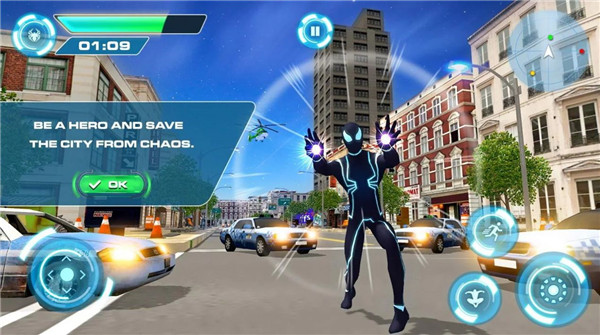 Super Hero Fighting Incredible Crime Battle游戏图3